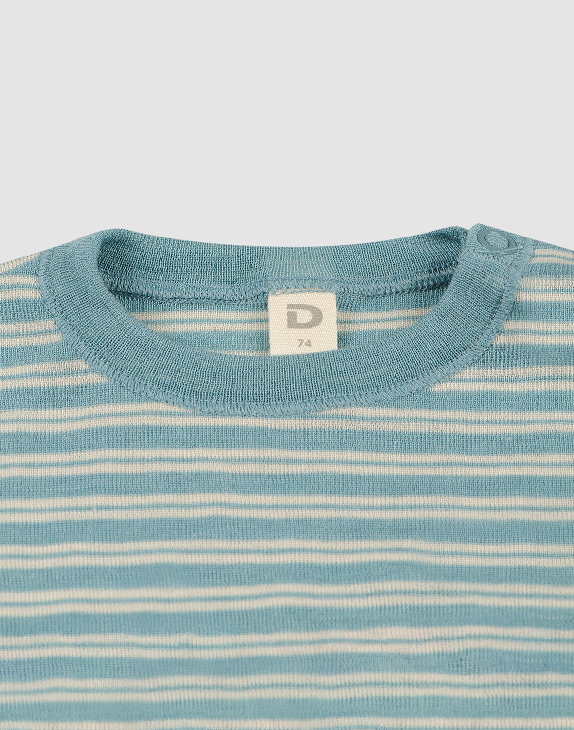 Shirt van merinowol/zijde voor baby's