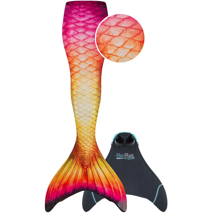 XTREM Toys and Sports - Fin Fun Hawaiian Sun, Adult M (44-46)