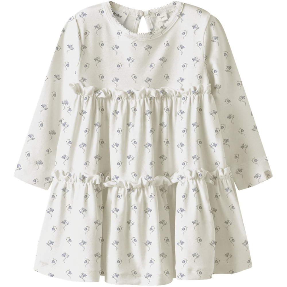 Køb Lil'Atelier Coconut Milk Bell Flower Nmfgayo Sel Ls Kjole Lil