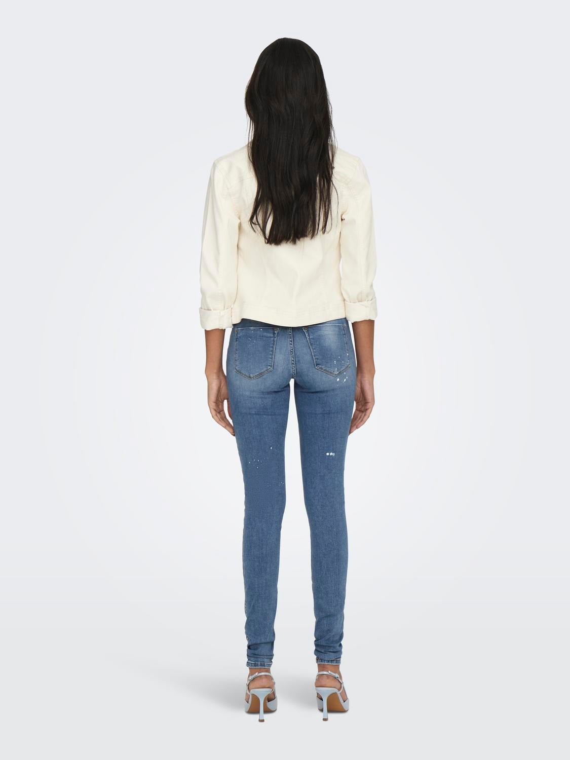 ONLSHAPE Mittlere Taille Skinny Fit Jeans Medium Blue Denim
