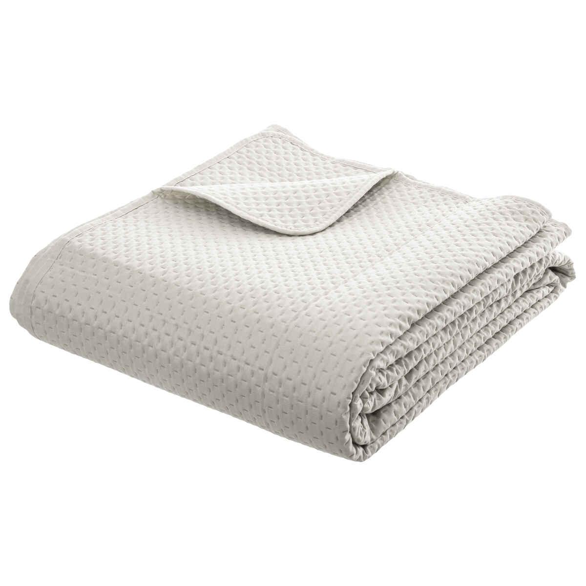 DESSUS LIT DOLCE 240X260CM 2 TAIES IVOIRE