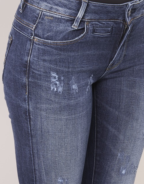 G-Star Raw - D-STAQ 5 PKT MID SKINNY - Medium aged restored