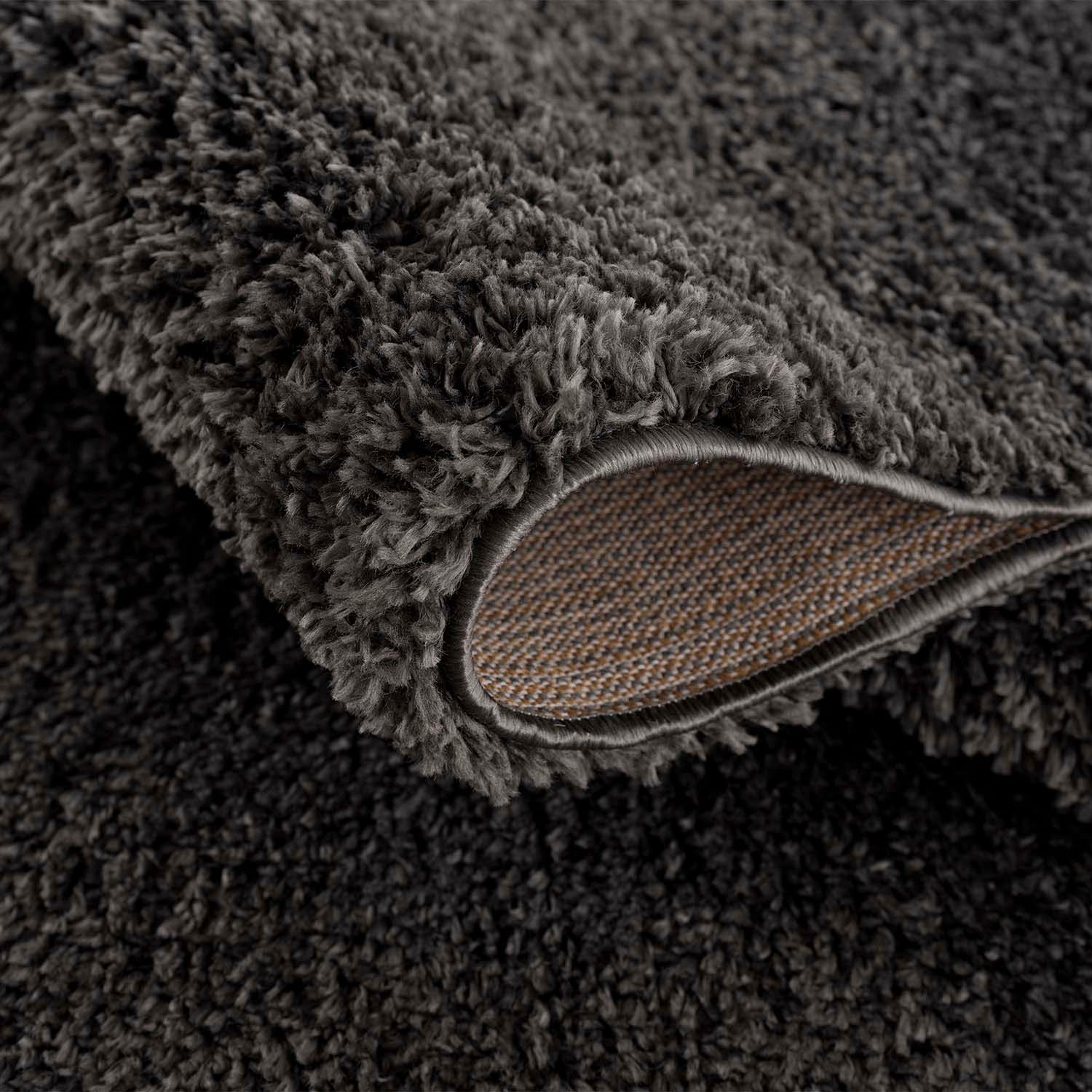 Carpet City Hochflor-Teppich »Pulpy 100« rechteckig 30 mm Höhe Läufer, weich, mit Fransen, uni, viele Grössen, Wohnzimmer, Schafzimmer