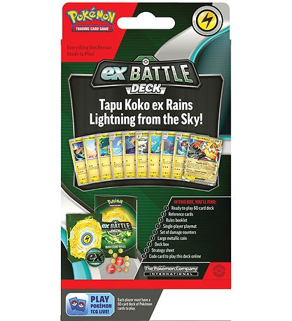 Pokémon Sammelkarte - Battle Deck - Tapu Koko ex
