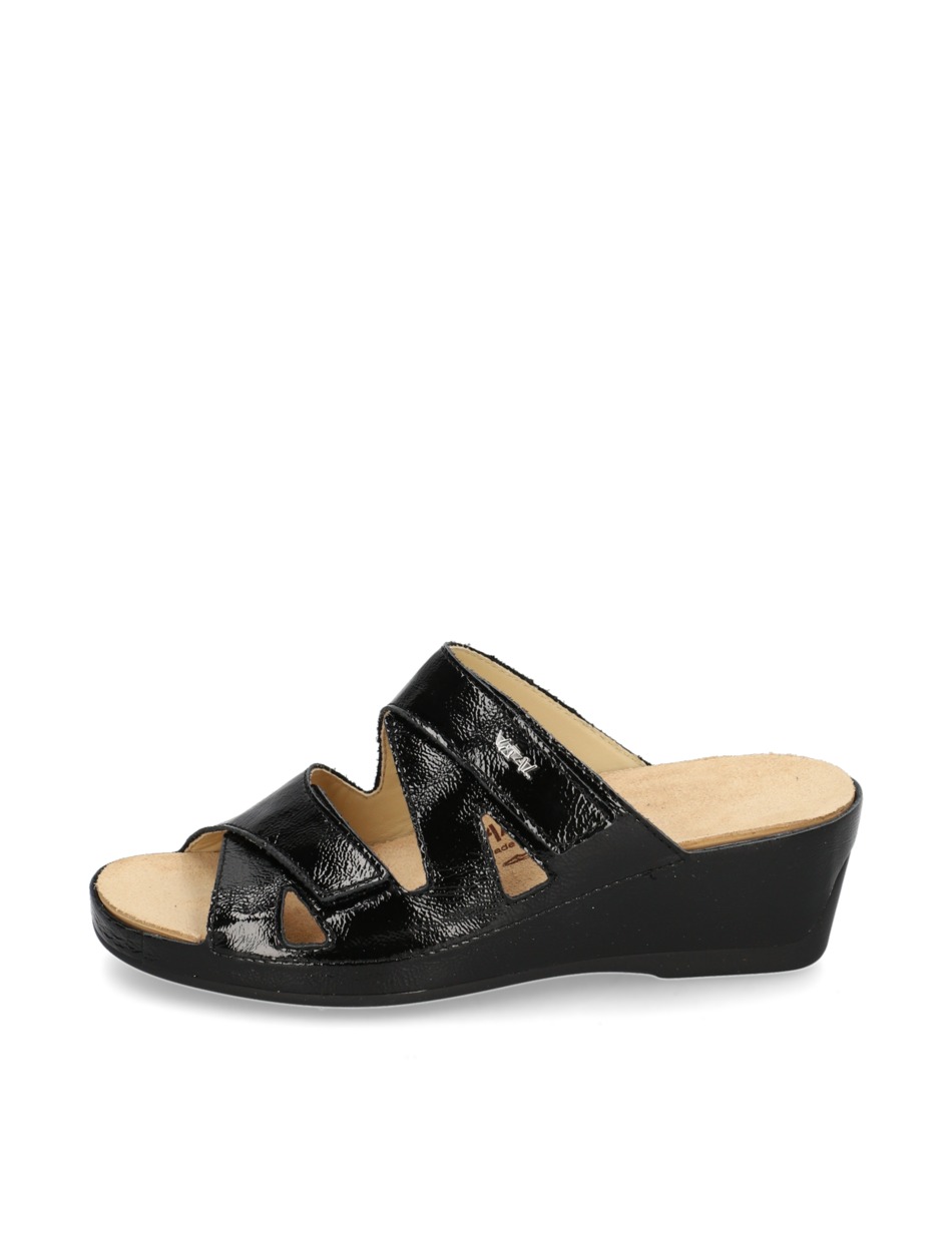 Lackleder Pantoffel