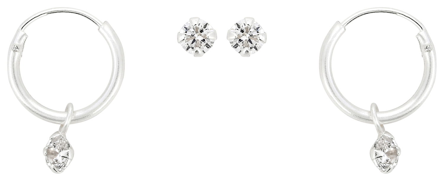 Ohr-Set - Hanging Zirconia
