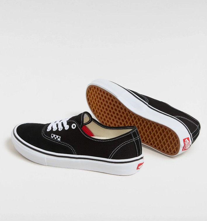 Vans Skate Authentic Black White 4.5 US / 36 EU