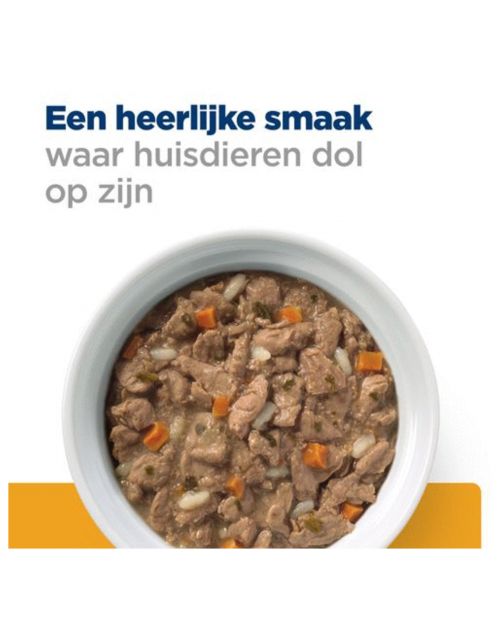 Hill's Prescription Diet C\/D Multicare Urinary Care Stoofpotje Blik - Kattenvoer - Kip Groente 82 g