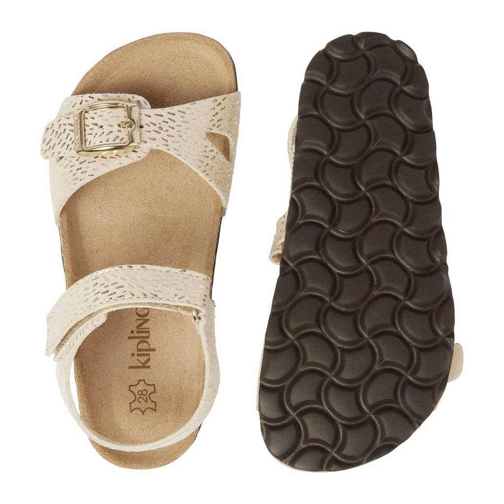 Kipling Pepita 5leren sandalen lichtroze