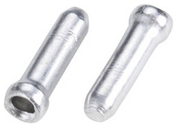 Embouts de Cables BBB pour Freins et Dérailleurs 40 pcs Argent