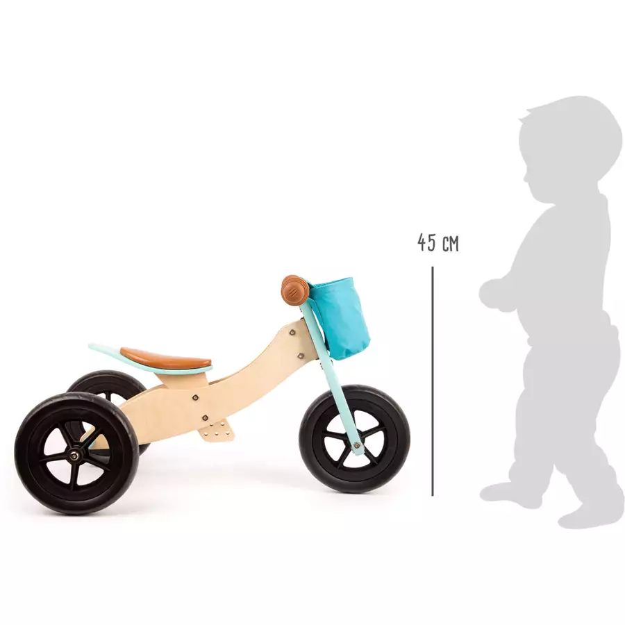 small foot® Laufrad-Trike Maxi 2-in-1, türkis