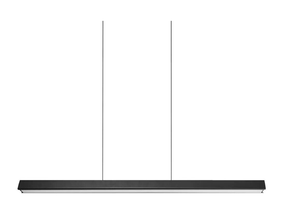 Lampe LED suspendue ARENAS Avec télécommande Noir