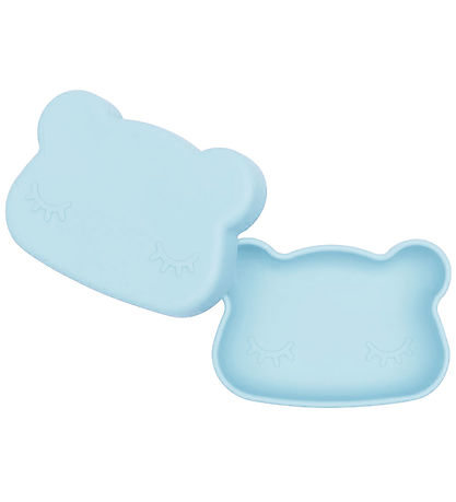We Might Be Tiny Snackbox - Bär - Silikon - Powder Blue