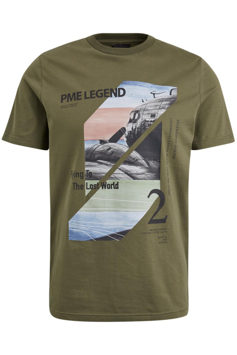 PME legend groene heren t-shirt