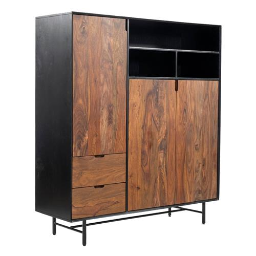 Wandkast/opbergkast Taviano 3 deurs 3 laden