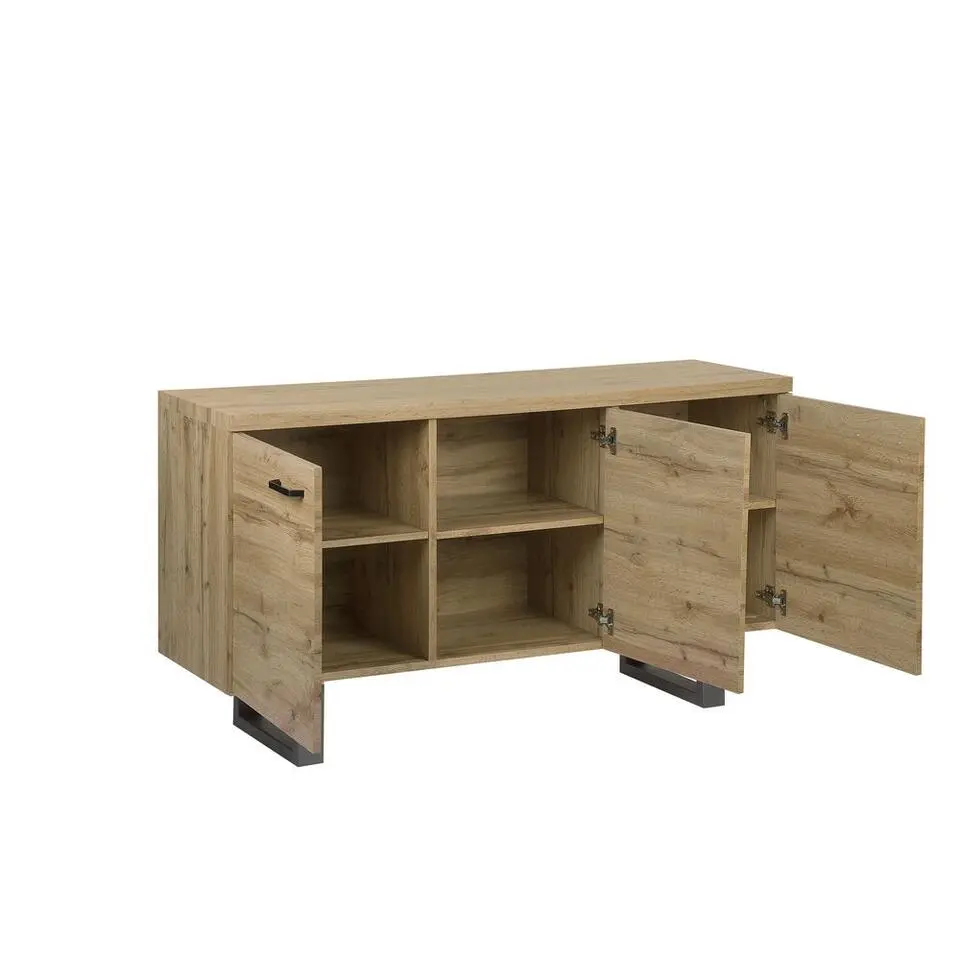 TIMBER L - Sideboard - Lichte houtkleur - MDF