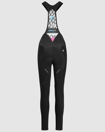 UMA GT ULTRAZ Damen-Softshell-Trägerhose mit Polster  black series  S