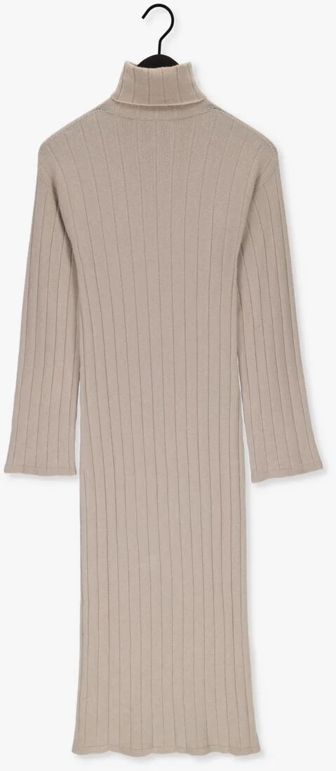 SIMPLE beige simple maxi jurk fidele knit-vis-22-3