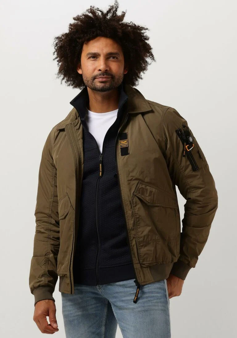 PME LEGEND donkergroene pme legend jack bomber jacket glazer flighter
