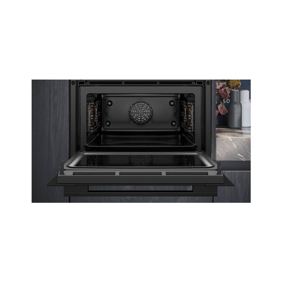 Siemens CM724G1B1 Kompaktbackofen mit Mikrowelle
