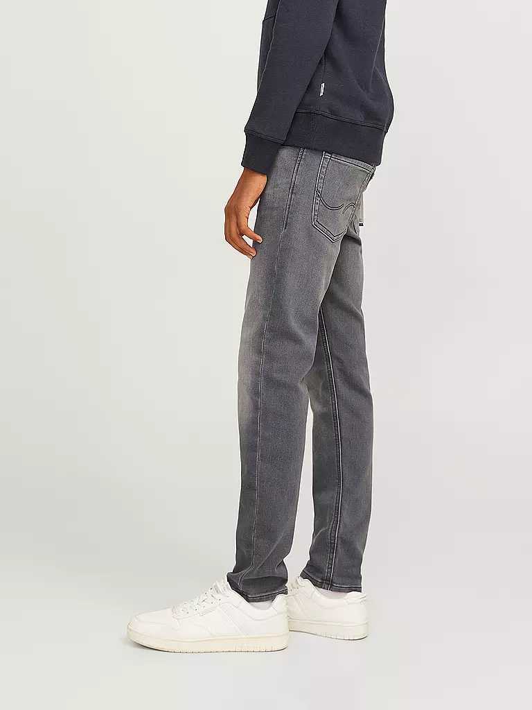 JACK & JONES Jungen Jeans Slim Fit JJIGLENN grau
