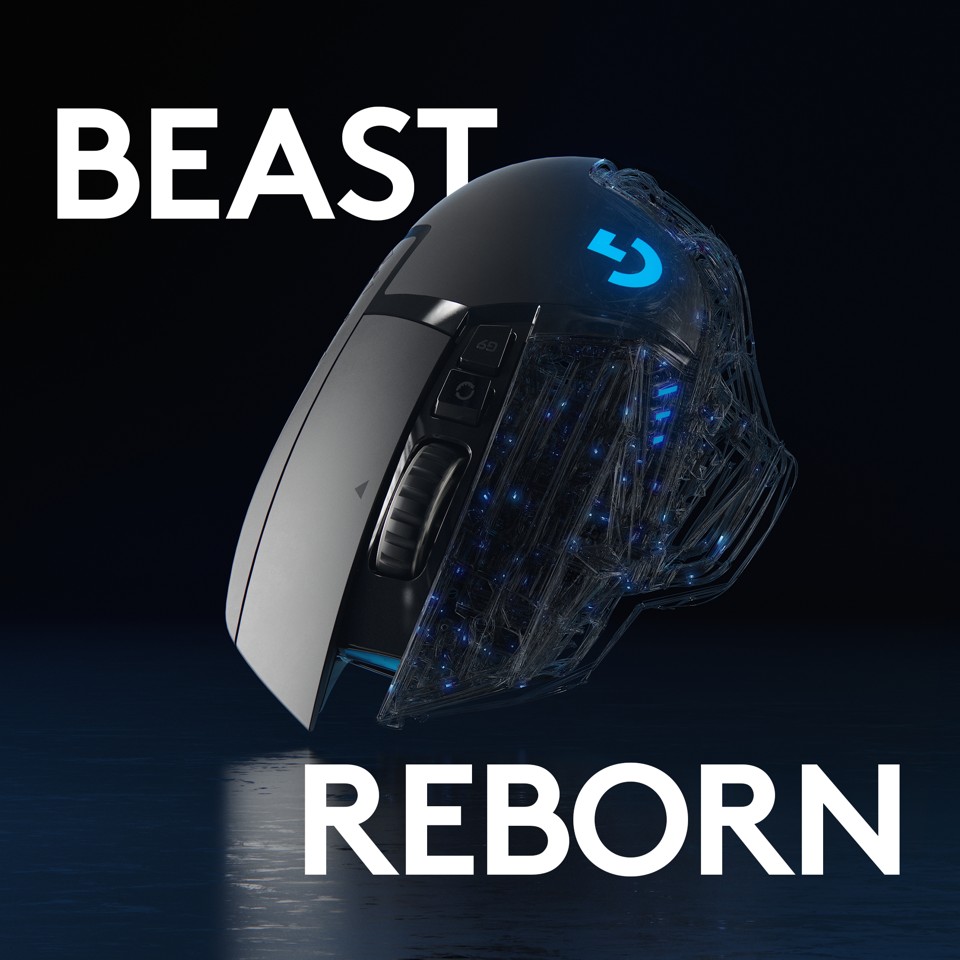 ​Logitech - G502 Trådløs Lightspeed Sort Gamer Mus