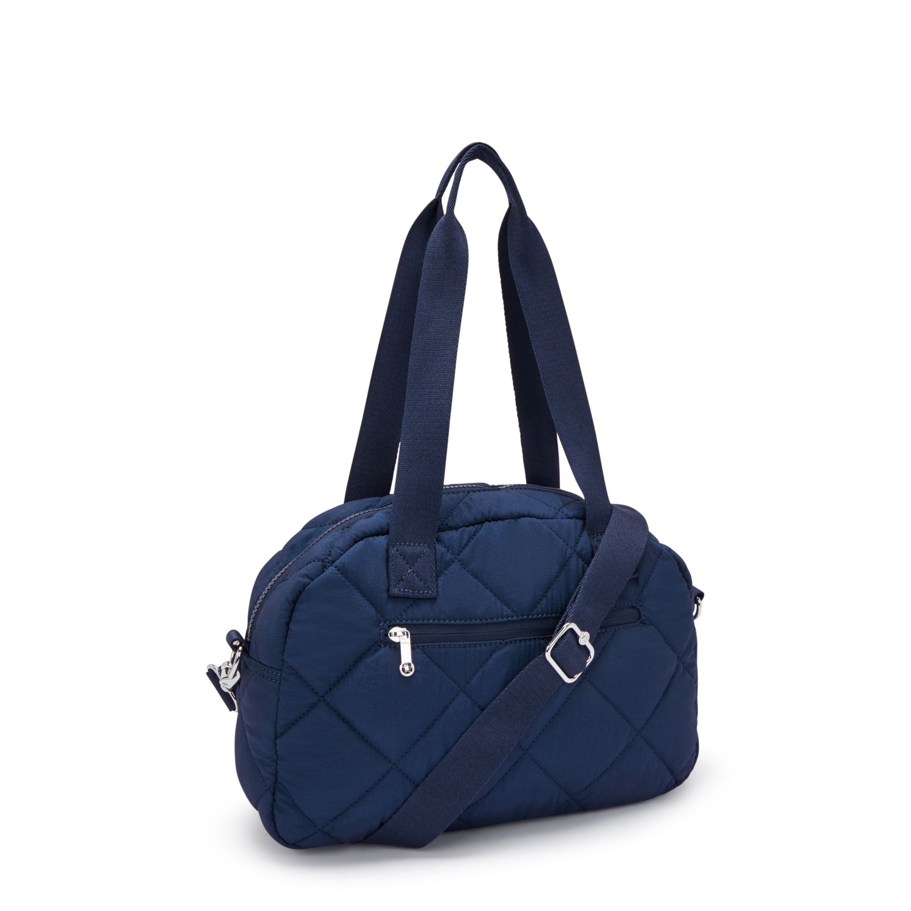 COOL DEFEA Sac Épaule Taille Moyenne avec Sangle Détachable - Airy Blue Quilt