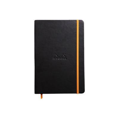 RHODIA Rhodiarama - Carnet de notes - A5 - 192 pages - ligné - noir