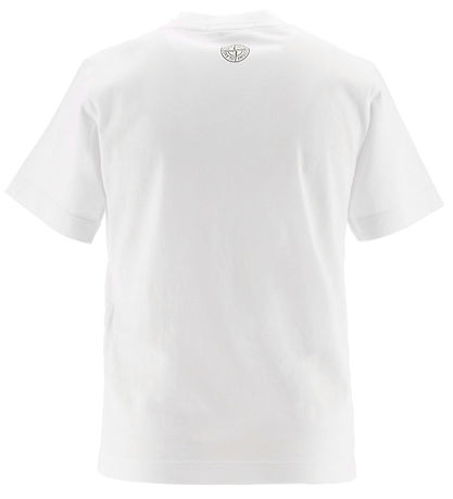 Stone Island T-Shirt - Weiß m. Print