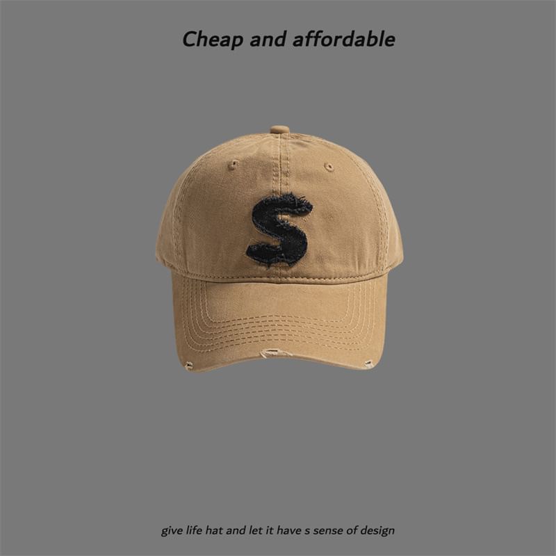 Oktokki - Letterapplicatie Distressed Cap