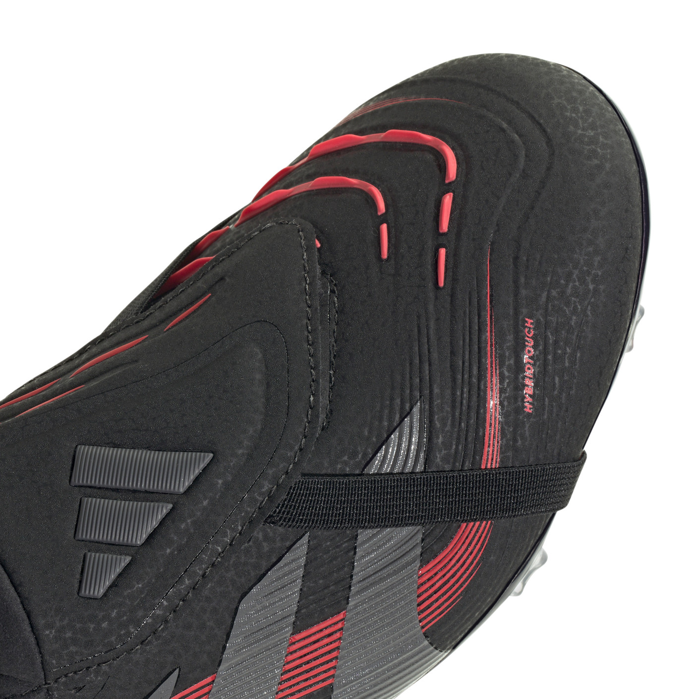 Adidas Predator Pro FT Gras Voetbalschoenen (FG) Zwart Grijs Rood