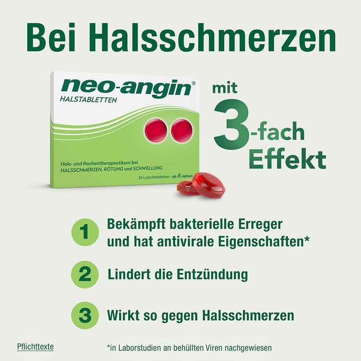 neo-angin Halstabletten, 24 St