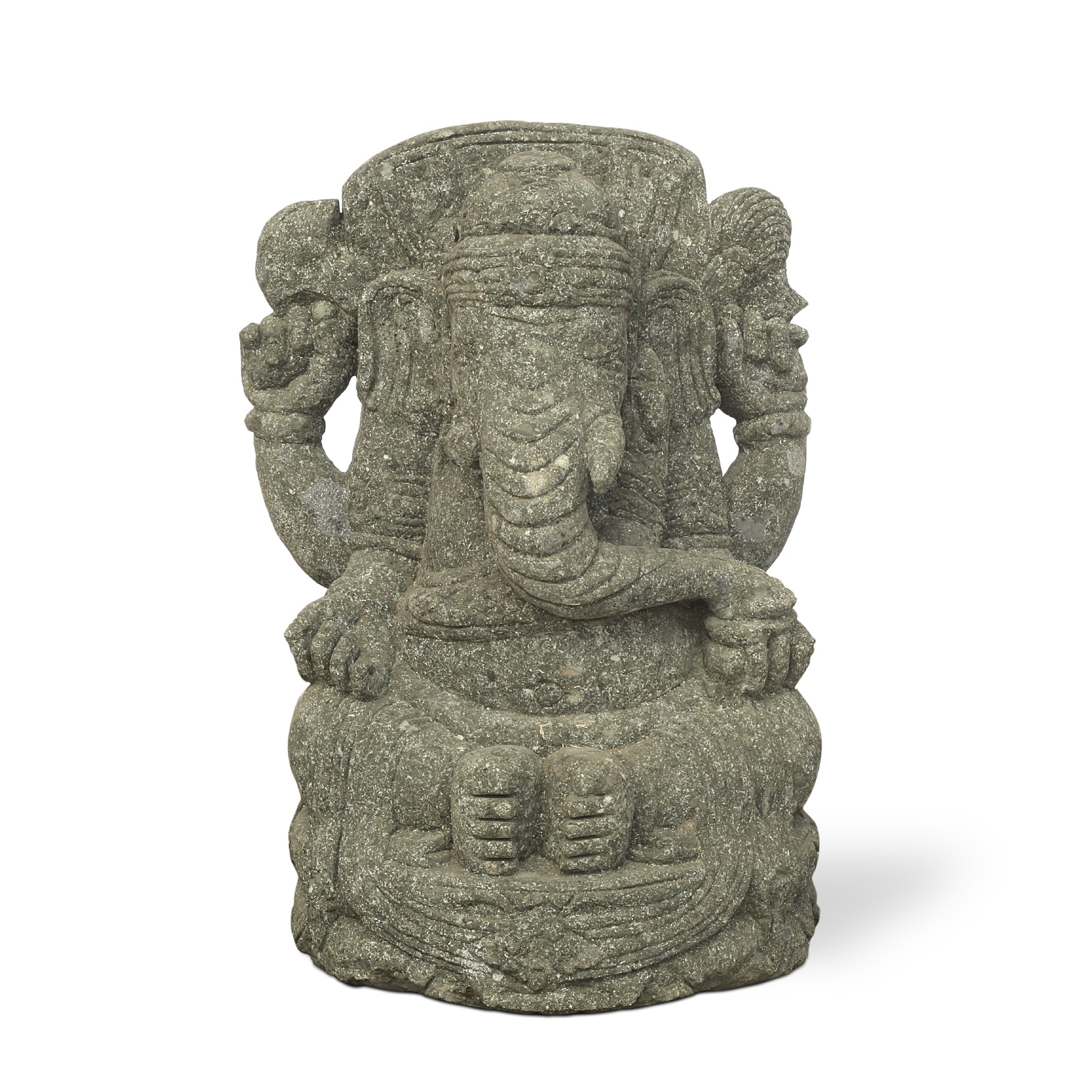 Naturstein-Skulptur 'Sitting Ganesha', H 60 cm, B 43 cm, T 29 cm günstig bestellen