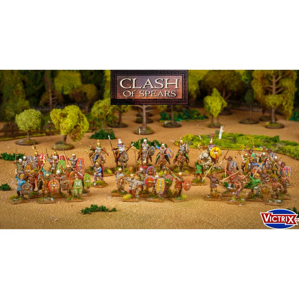 Clash of Spears - Gallic Warband Boxed Set