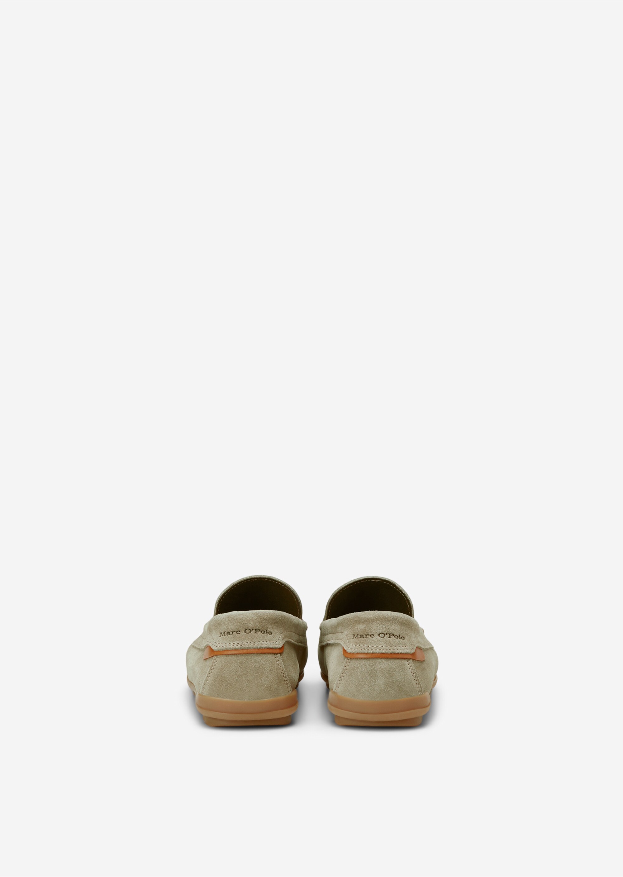 Mokassin aus softem Veloursleder