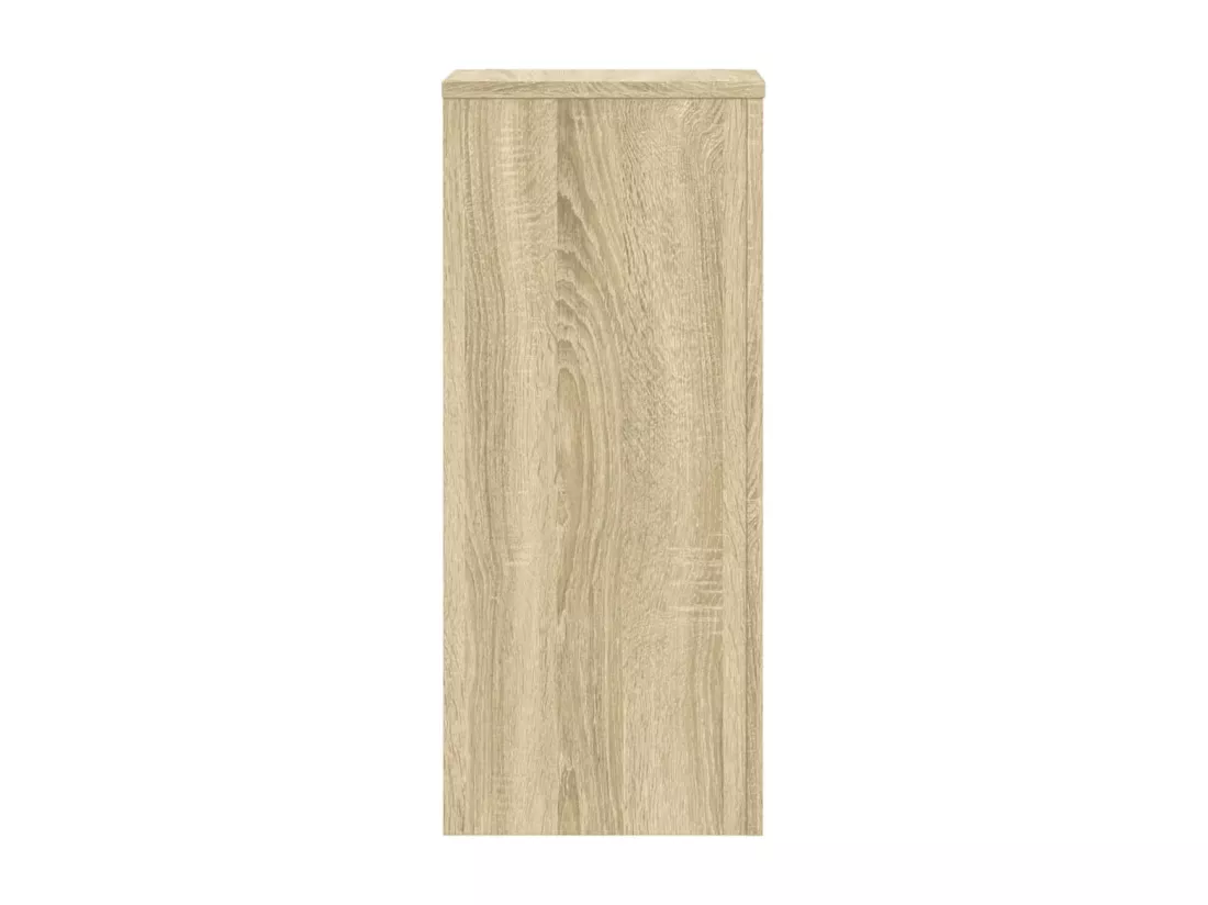 Supports pour plantes 2 pcs chêne sonoma bois d'ingénierie