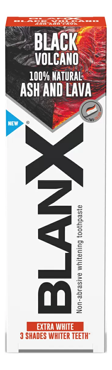 BlanX Black Volcano Tandpasta - 75 ml.