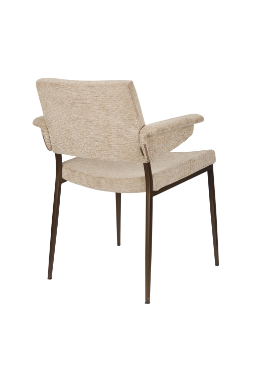 Dutchbone Portland stoel beige_1