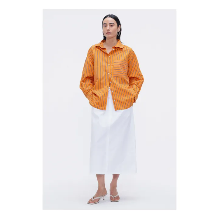 Our Sister Chemise Brother Rayures | Orange