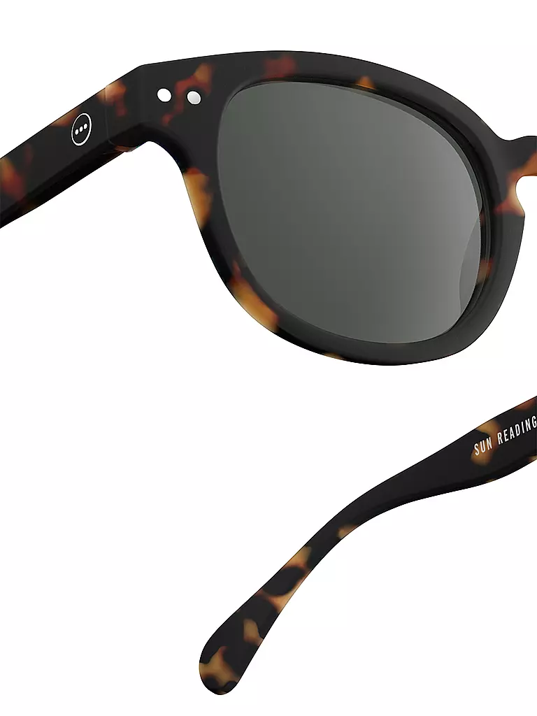 IZIPIZI Sonnenbrille mit Sehstärke SUN READING #C braun