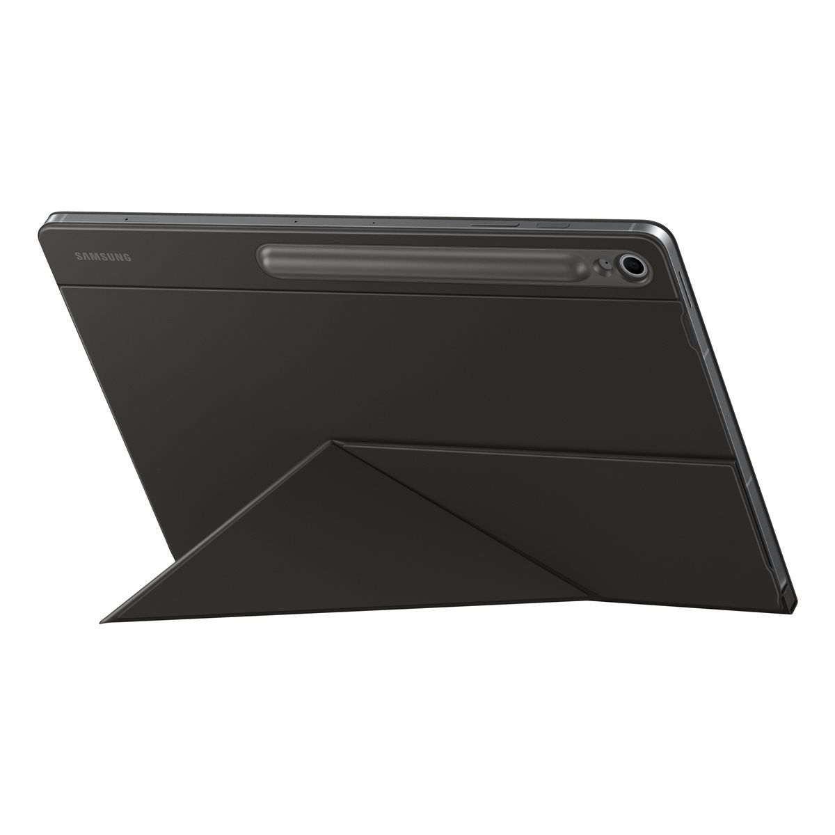 Galaxy Tab S10 FE  Plus Book Cover Tasche   S-Pen Halterung (EF-BX710PBEGWW) - Schwarz