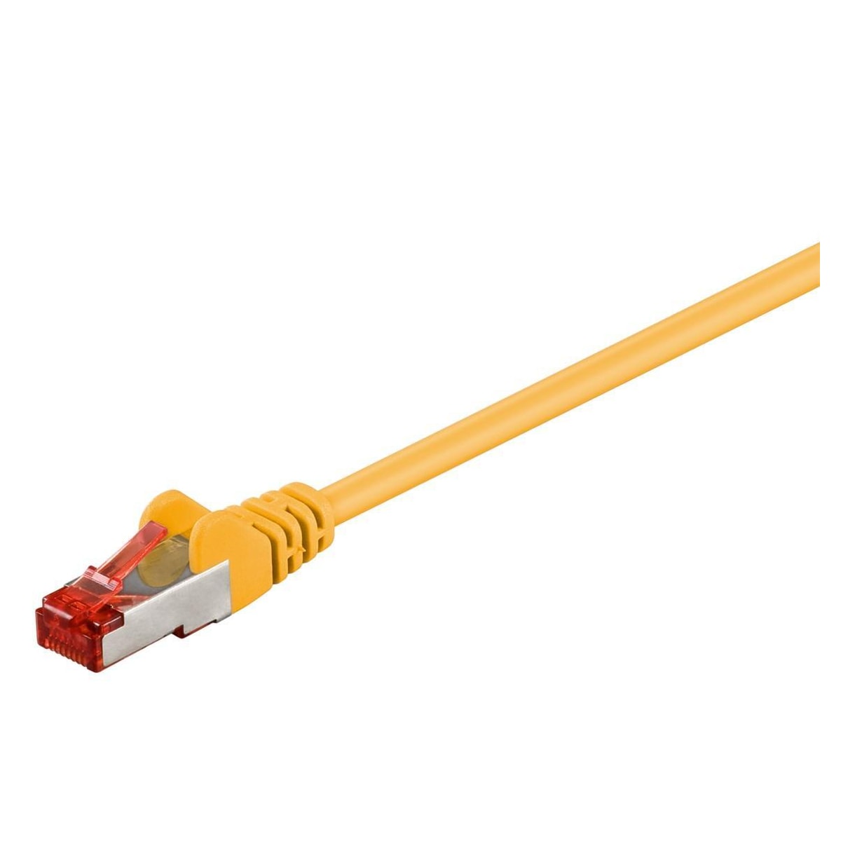 Goobay CAT 6 patchkabel S/FTP (PiMF), gul