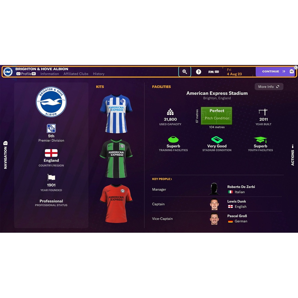 Football Manager 24 PS5