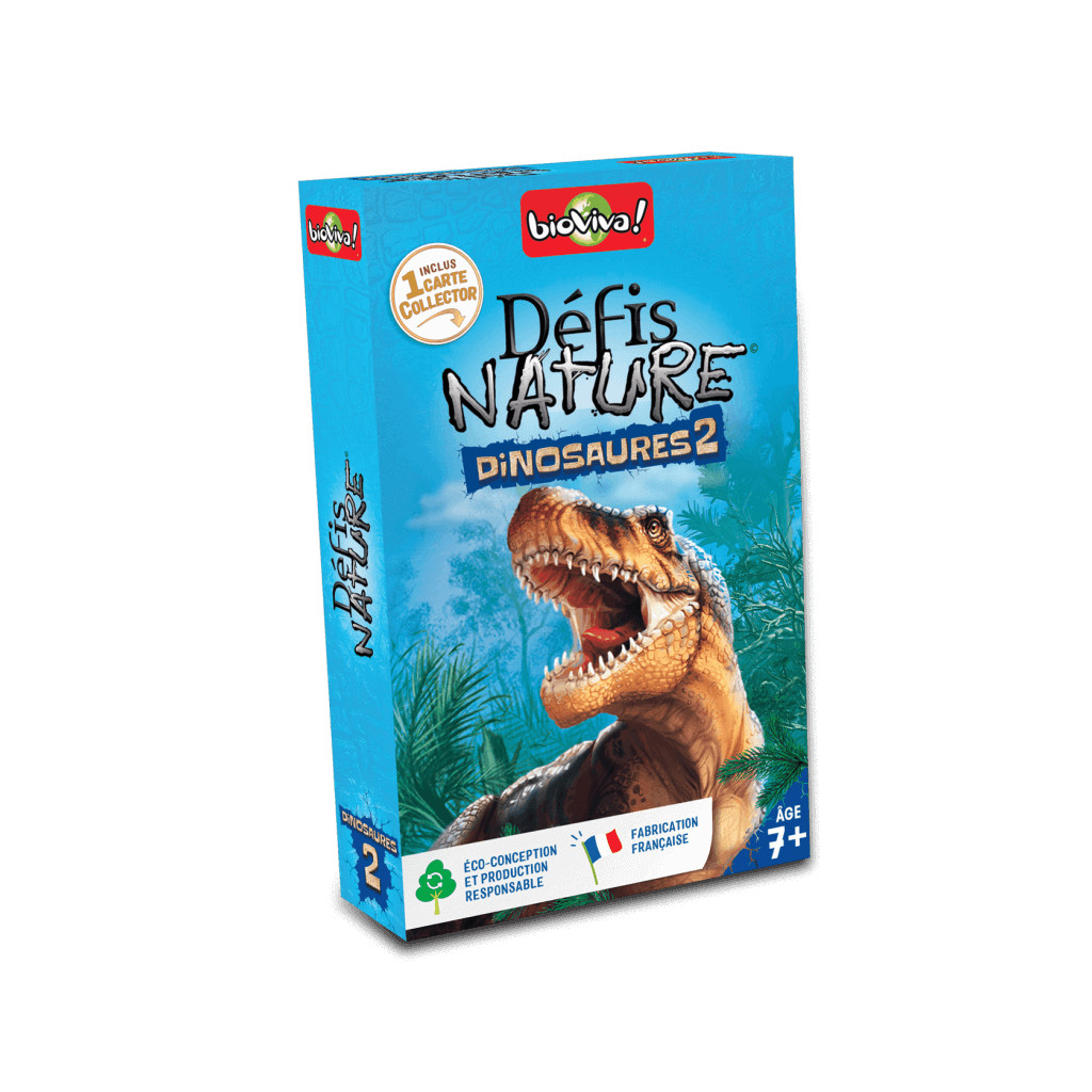 Défis Nature - Dinosaures 2 Bleu