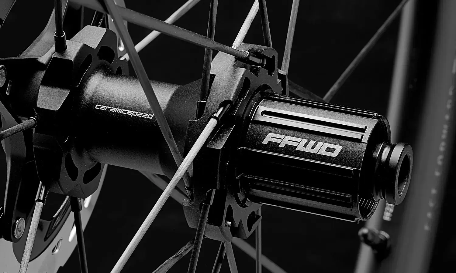 Fast Forward Raw44 FFC 44mm Disc Wielset Glossy Zwart