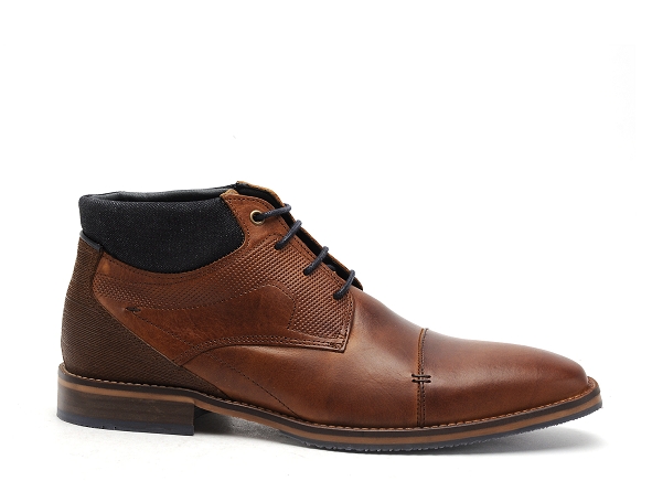 Bullboxer boots bottine homme 681k51009e marron