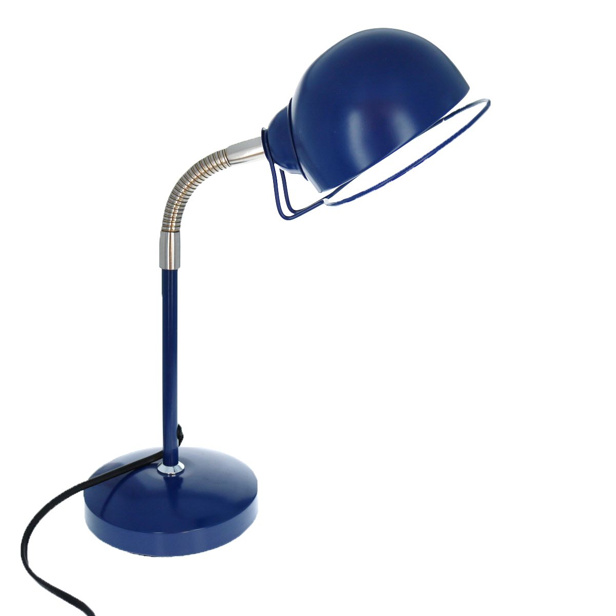 Lampe de bureau bleue nuit .