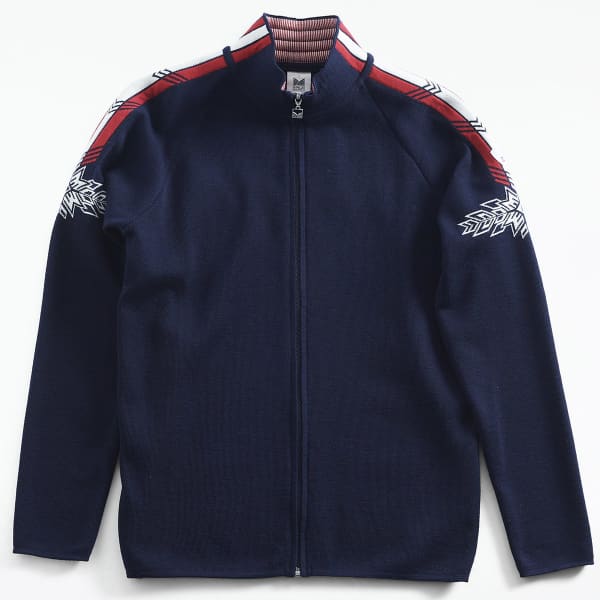 Pull DALE OF NORWAY SPIRIT M JACKET NAVY OFFWHITE RASPBERRY