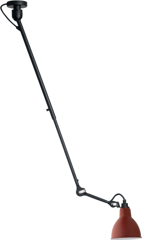 DCW éditions Lampe Gras N302 plafondlamp rood