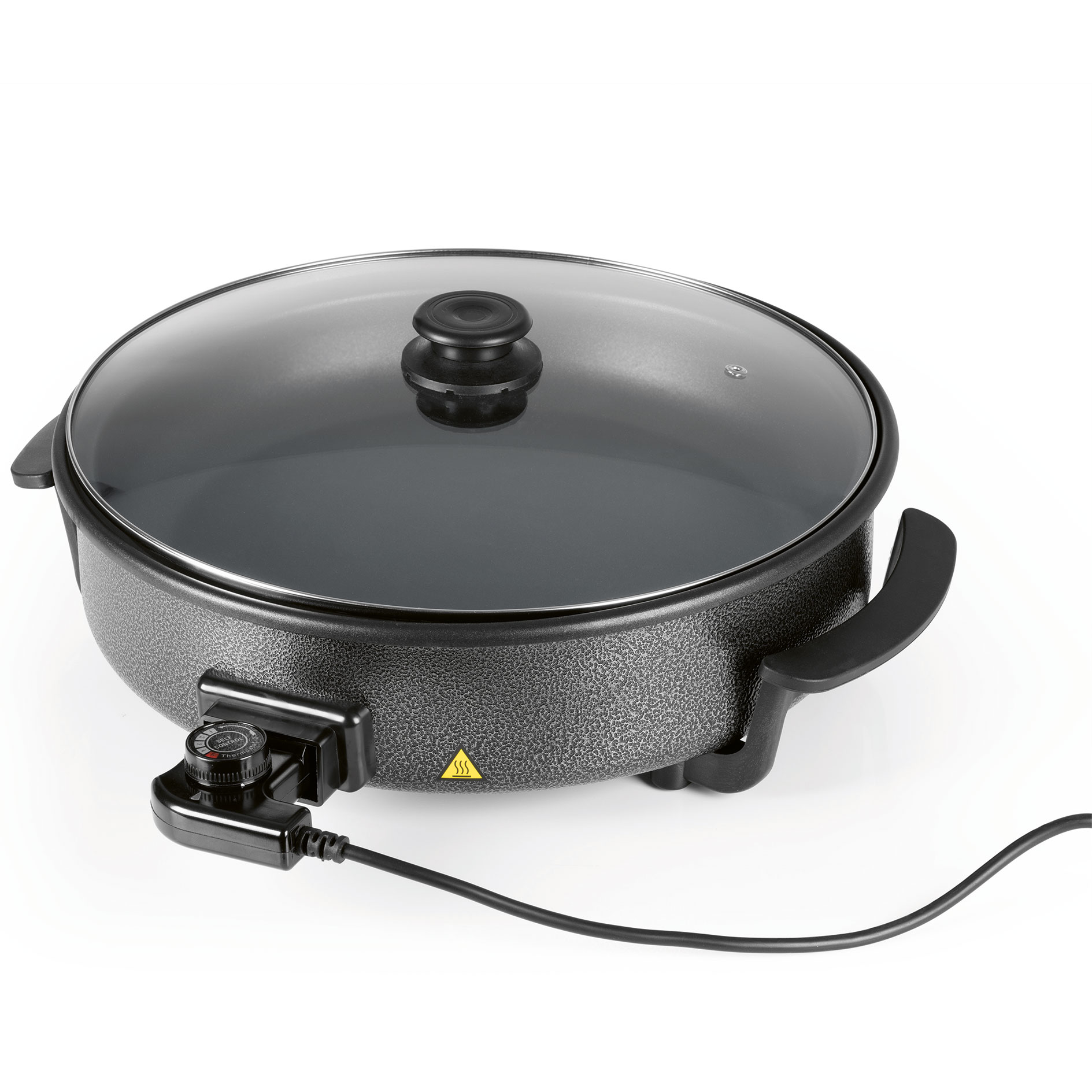 GOURMETMAXX Pizza-Pfanne 12316 - schwarz - elektrisch